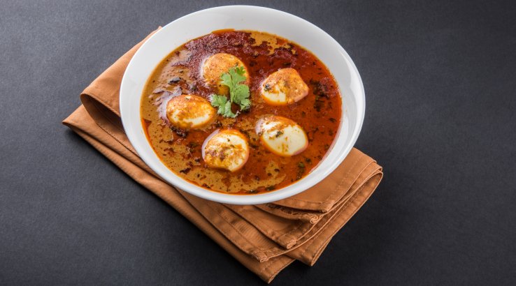 Яйця масала - рецепт