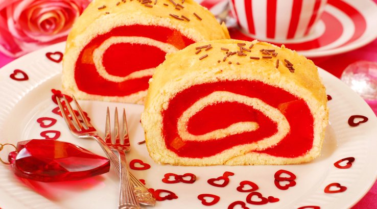 Повітряний рулет з фруктового желе