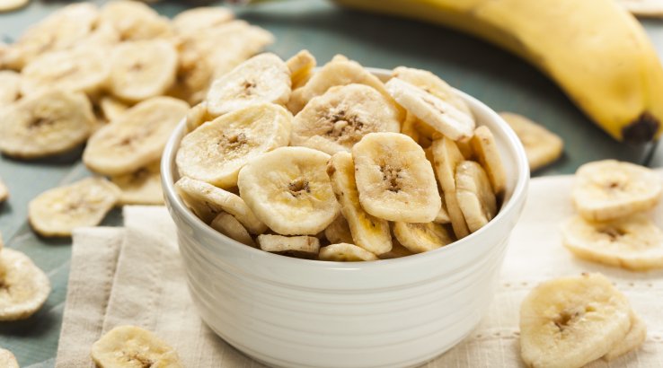 Бананові чипси рецепт