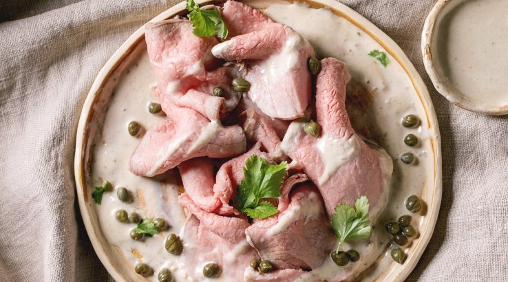 Маринована телятина