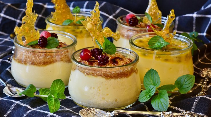 Десерт із солоною карамеллю