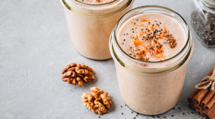 Гарбузово-бананове смузі