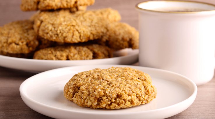 Вівсяне печиво з медом та родзинками