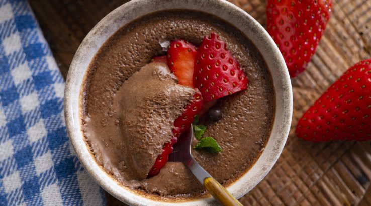 Пудинг з авокадо та бананів