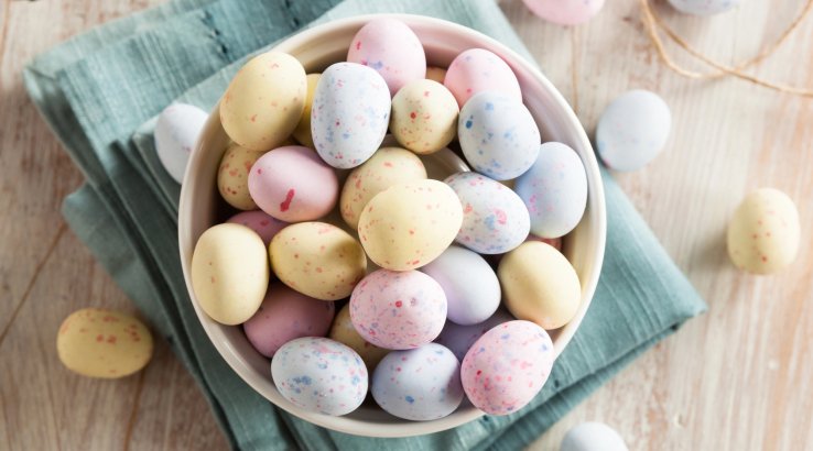 Великодні яйця з арахісовою пастою