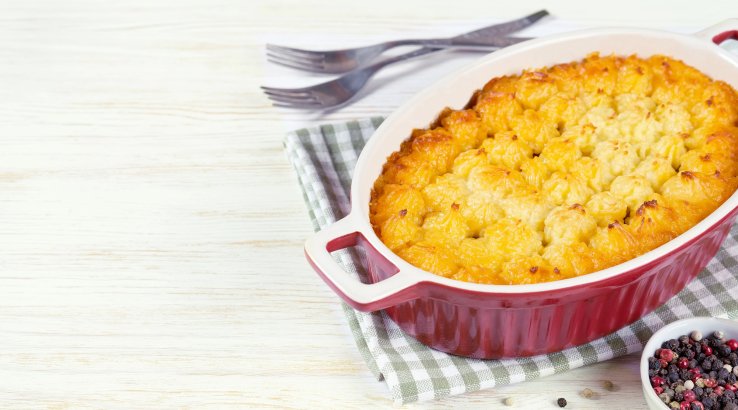 Пастуший пиріг із яловичиною