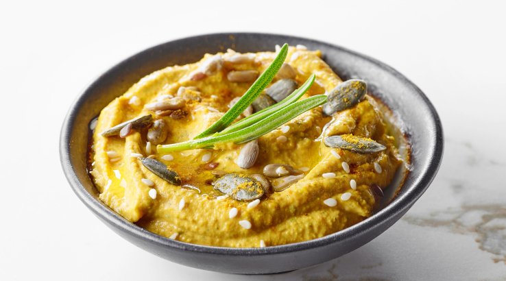 Гарбузова намазка з грушею та фетою