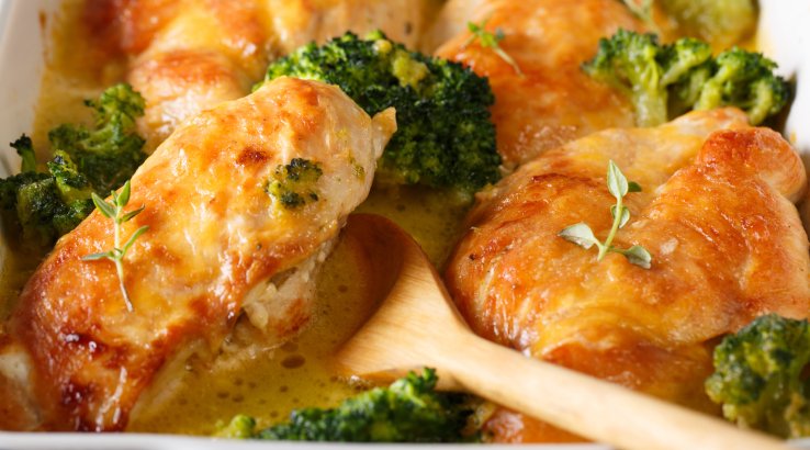 Куряче філе з броколі