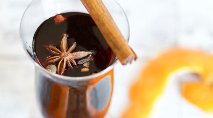 Класичний глінтвейн із сухого вина