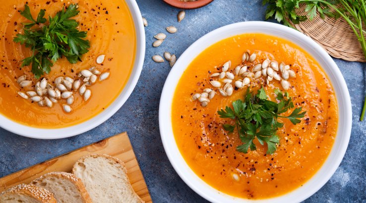 Морквяний суп для сяйнистої шкіри