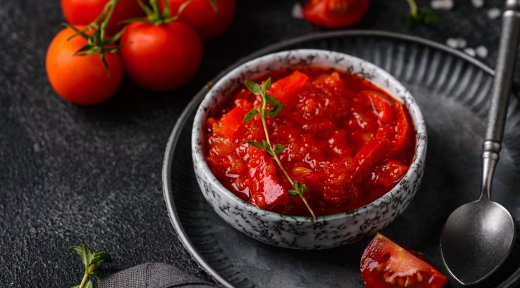 Томатно-яблучне чатні