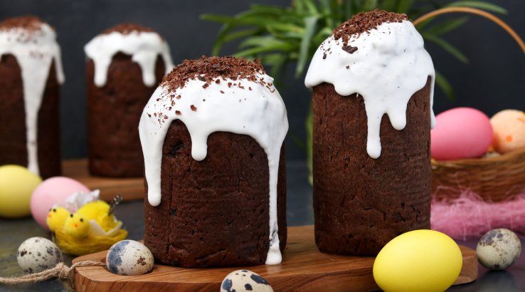 Паска із буряка та какао