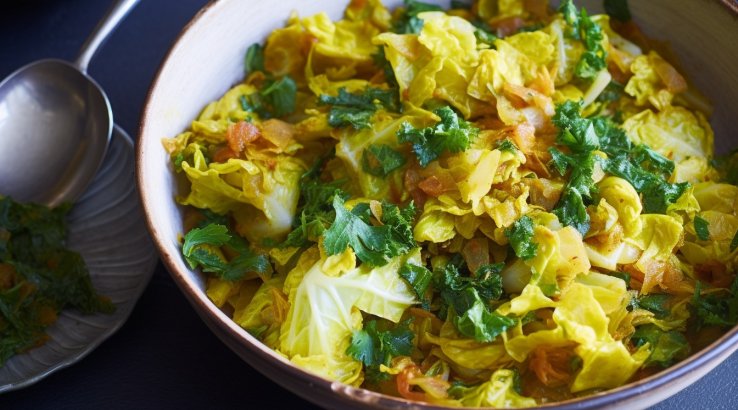 Овочеве карі з капусти