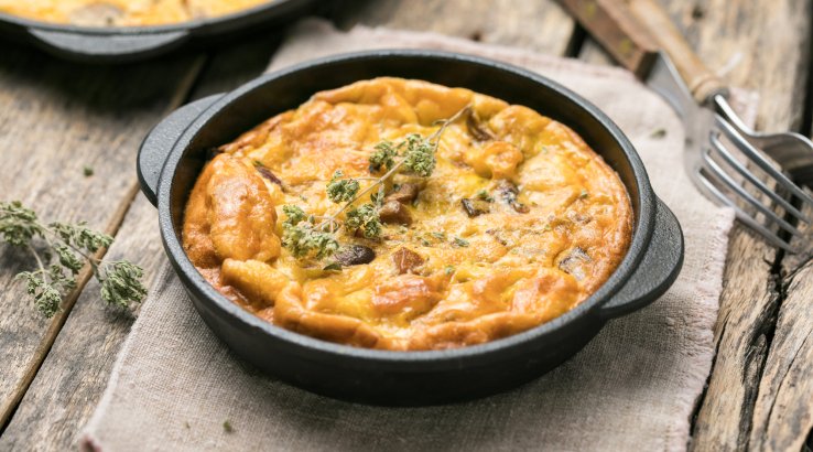 Омлет з фаршем