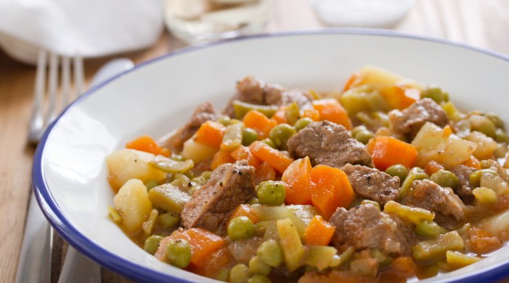 Яловиче рагу з картоплею