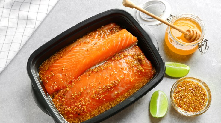 Лосось у цитрусовому маринаді