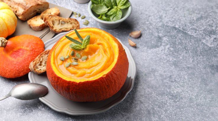 Суп у гарбузі