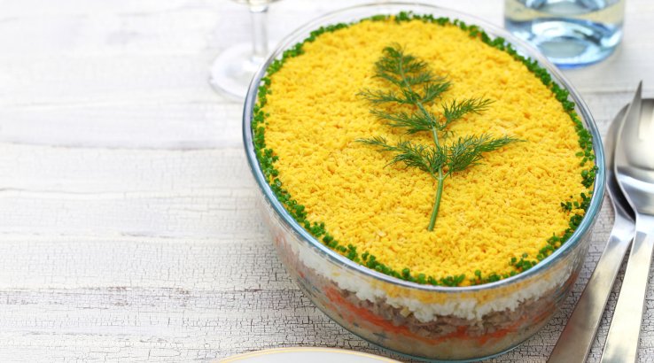 Салат на Великдень