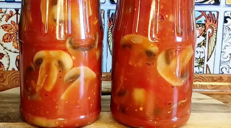 Мисливський салат на зиму
