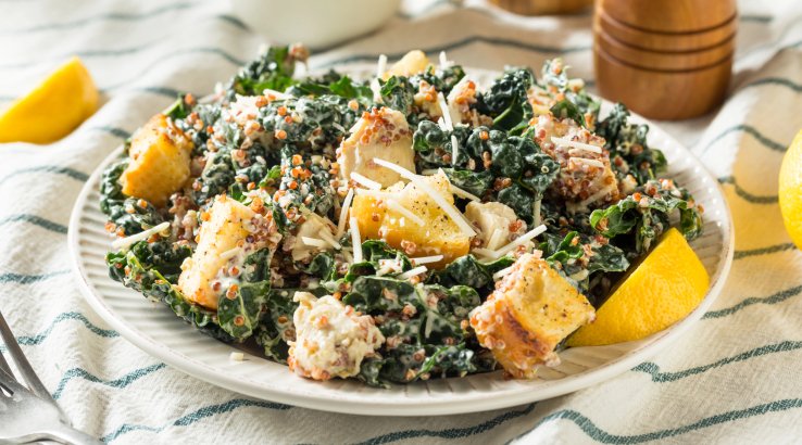 Зимовий салат "Цезар"