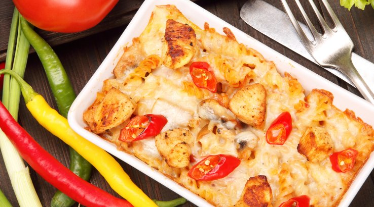 Запіканка з макаронами