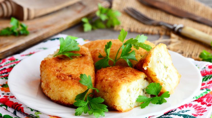 Пісні котлети з картоплі