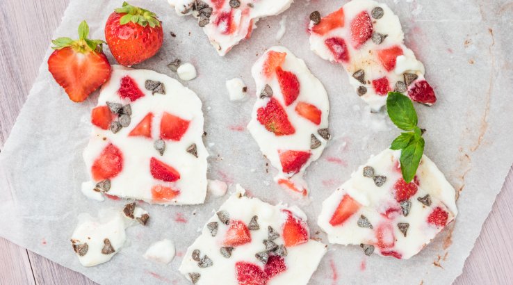 Десерт із замороженого йогурту