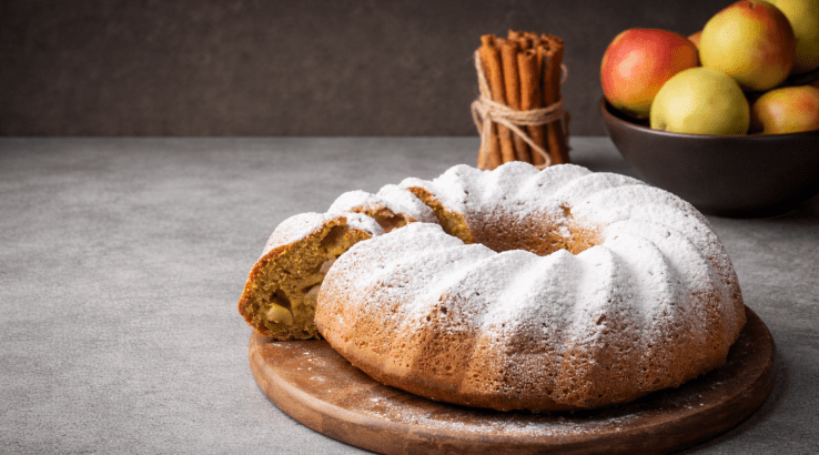 Яблучний пиріг Вулкан