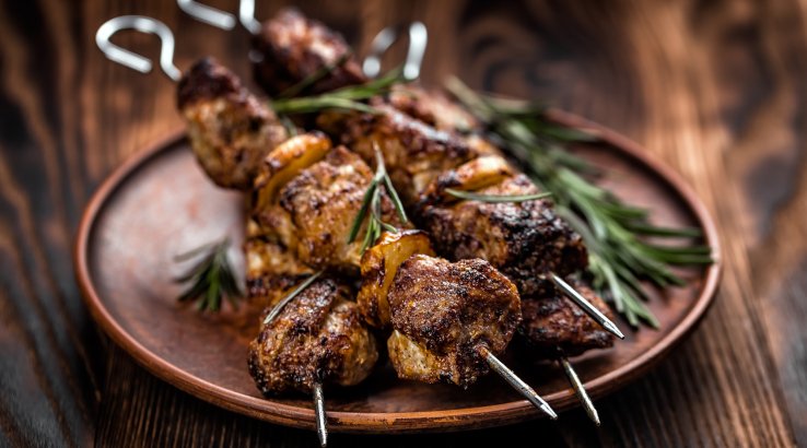 соковитий шашлик з баранини