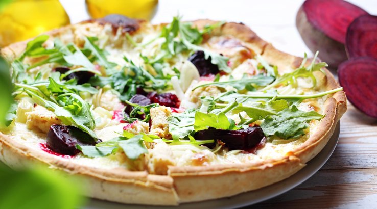 Піца з буряком