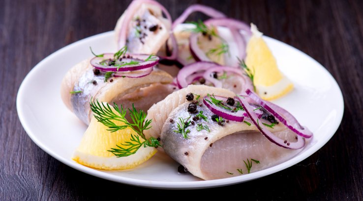 Маринований оселедець - рецепт