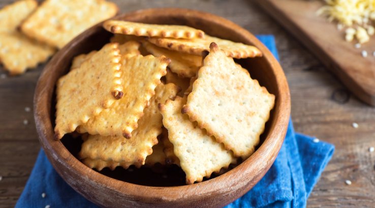 Шпинатний крекер