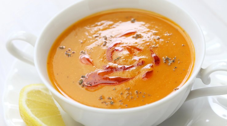 Крем-суп из чечевицы