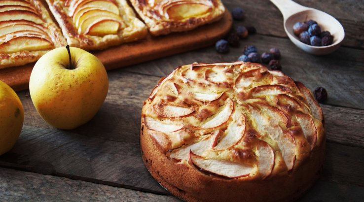 Болгарський яблучний пиріг