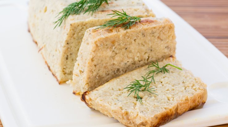 Крабовий пудинг з овочами