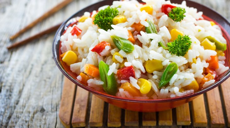 Рис з овочами