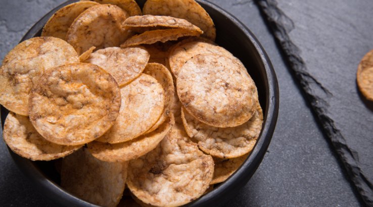 Домашні рисові чипси