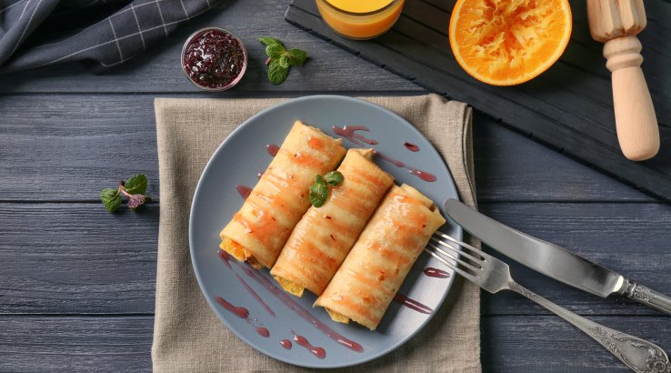 Млинці на кокосовому молоці - рецепт