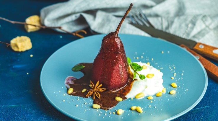 Груша у вині