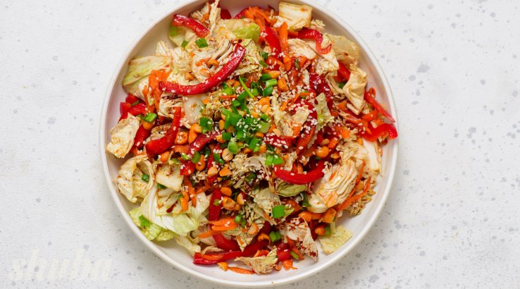 салат з пекінською капустою