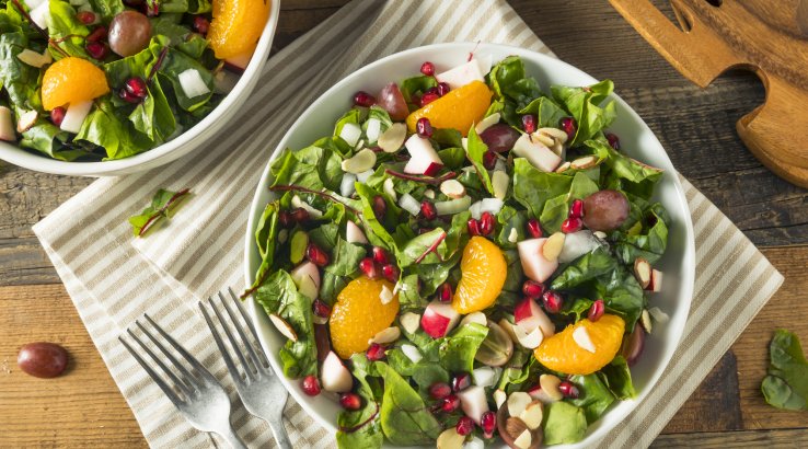 Cалат із гранатом