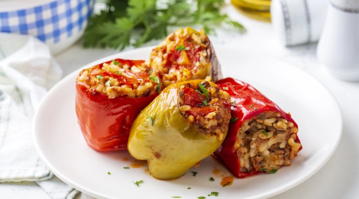 Фаршировані перці з булгуром