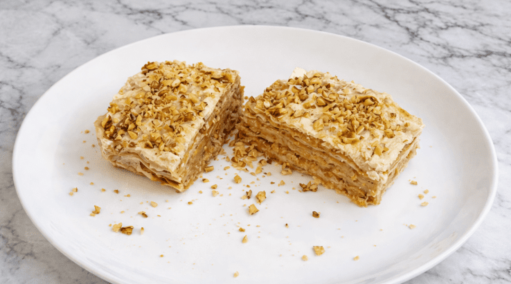 Запіканка з бананами та лавашем