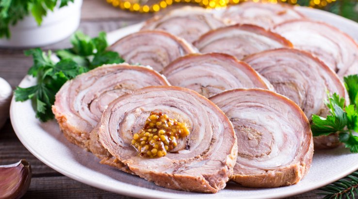 Святкова закуска з рульки