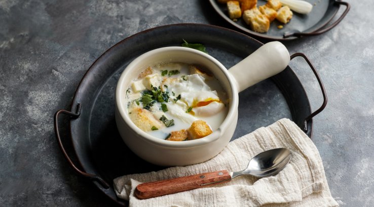 Чангуа - яєчно-молочний суп