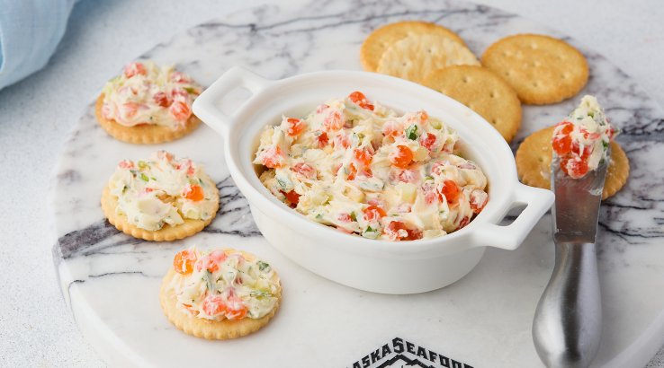 Масло з червоною ікрою з Аляски