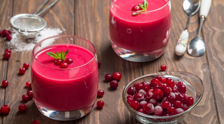 Мус із журавлини