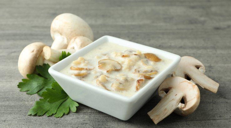 Підливка з печериць