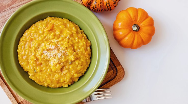 Гарбузова каша з яблуком