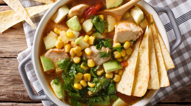 Рагу з індичкою та авокадо